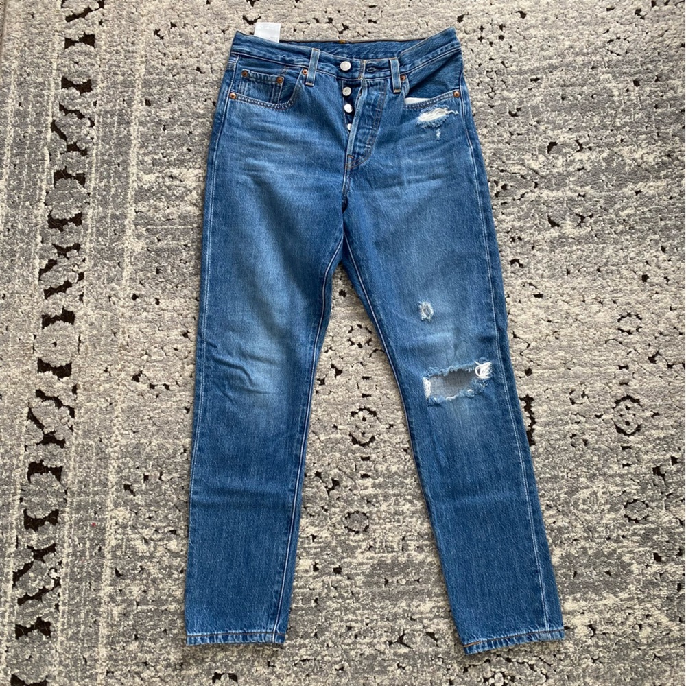 Levi’s original 501 straight leg jeans